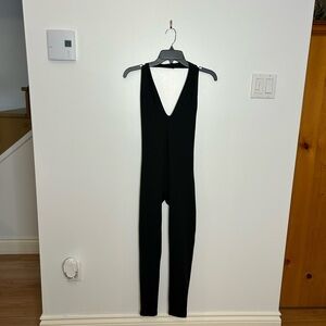 Elegant Black V-Neck Jumpsuit❤️S